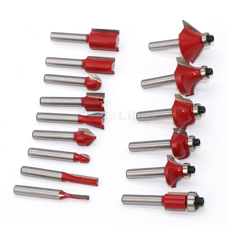 15-Pack Carbide Bit Milling Cutter Set BL-M23