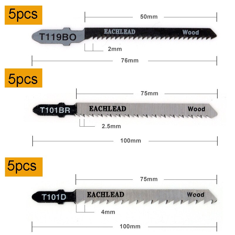 5pcs High Carbon Steel Saw Blade BL-TL109