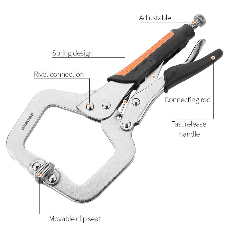 6"/9"/11"/14"/18" Multifunctional Locking Clamp BL-TL139