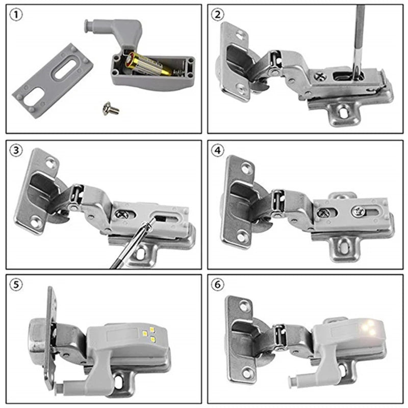 10 PCS LED Sensor Cabinet Light BL-TL618