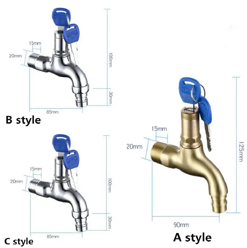 Lockable Key Faucet BL-TL557