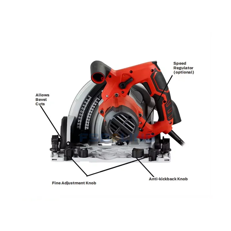 1400W Electric Single Speed Circular Plunge Saw BL-M32