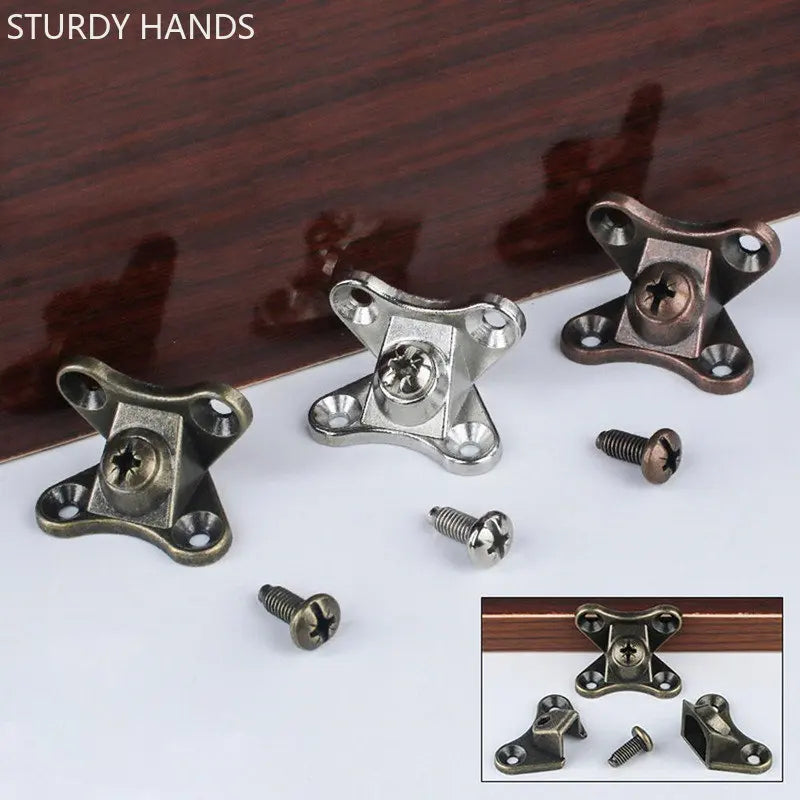 10 PCS Thickened Zinc Alloy Angle Bracket BL-TL346