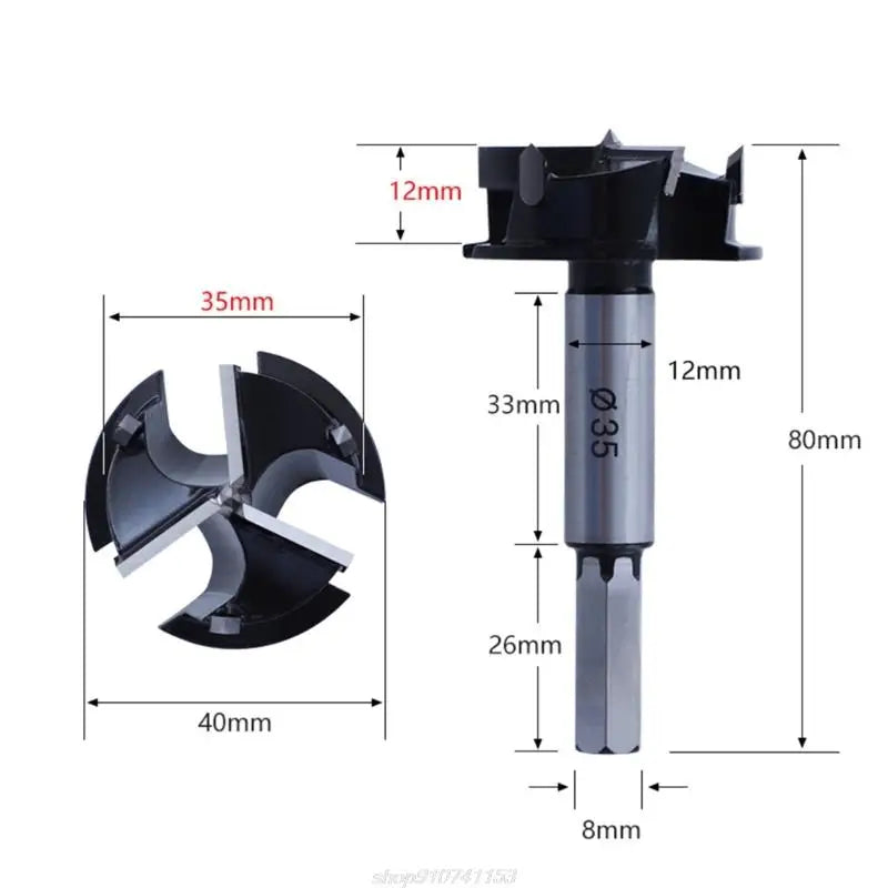 Three Blade Hinge Milling Cutter BL-TL644