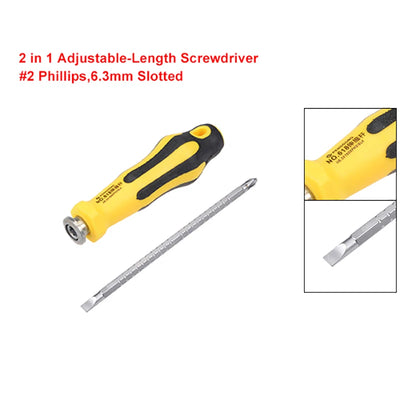 2PCS 2 in 1 Telescopic Screwdriver BL-TL490