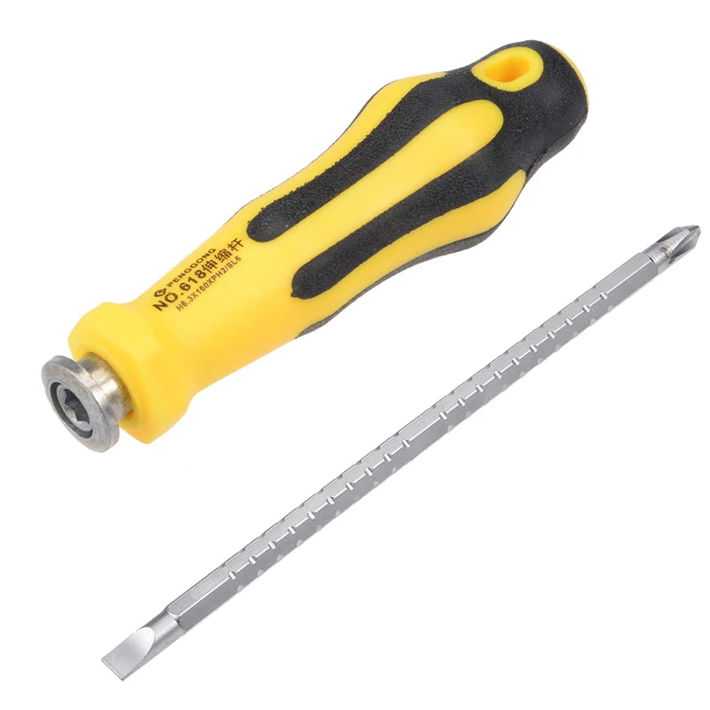 2PCS 2 in 1 Telescopic Screwdriver BL-TL490