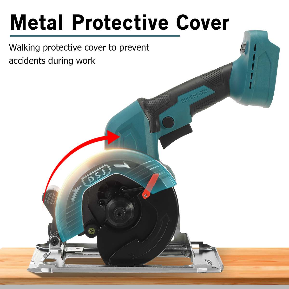 Brushless Cordless Electric Circular Saw Cutting Machine BL-TL171