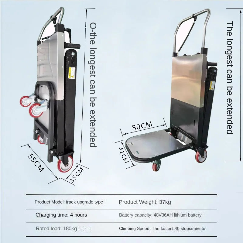 Foldable Silent Stair Climbing Trolley BL-TL503