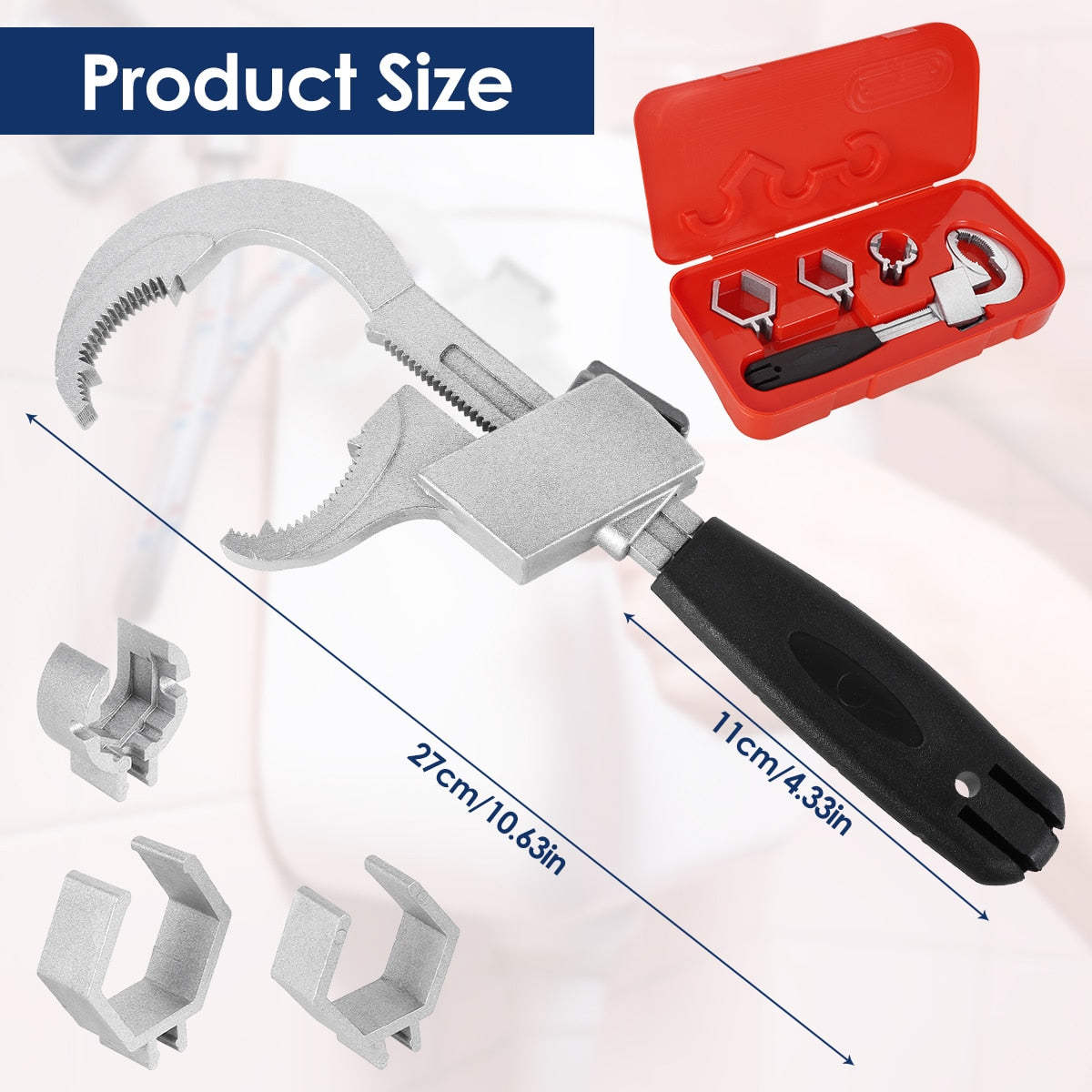 4 in 1 Water Pipe Wrench BL-TL176