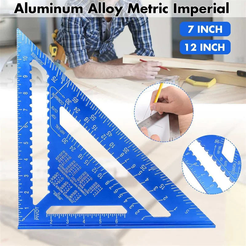 Aluminum Alloy Triangular Ruler BL-TL307