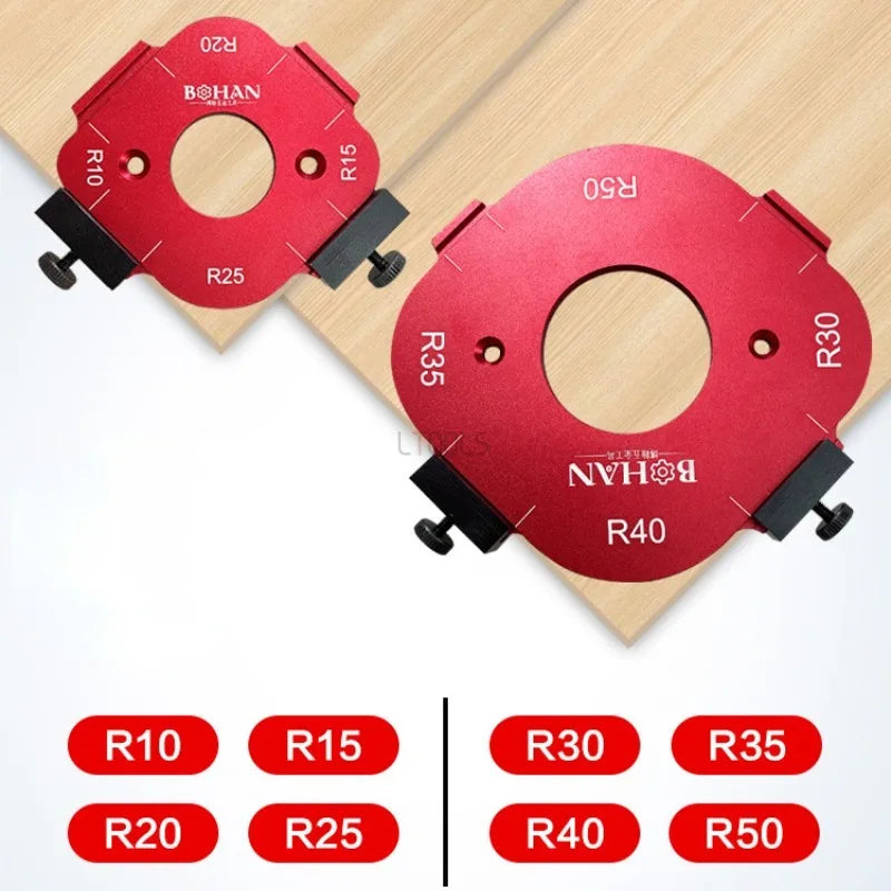 Trimmer Cutting R Angle Arc Template BL-TL454