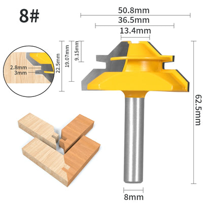 1pcs 45° Degree Lock Bevel Milling Cutter BL-TL84