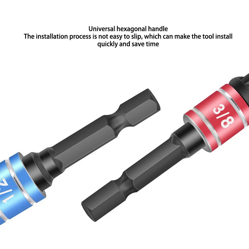 3-piece Set of Hex Screw Conversion Extension Rod BL-TL360