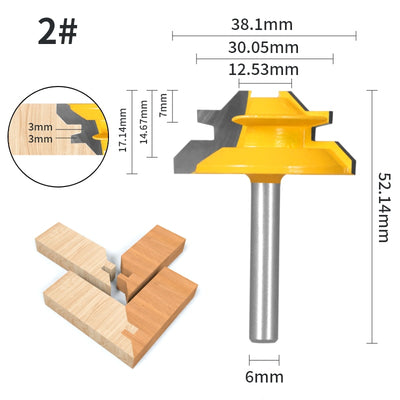 1pcs 45° Degree Lock Bevel Milling Cutter BL-TL84