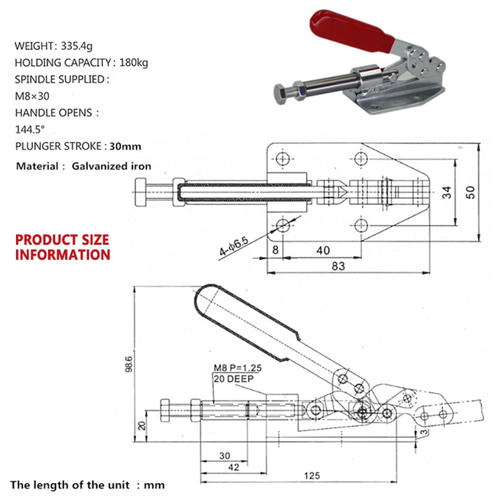 Quick Hinge Clip BL-TL181