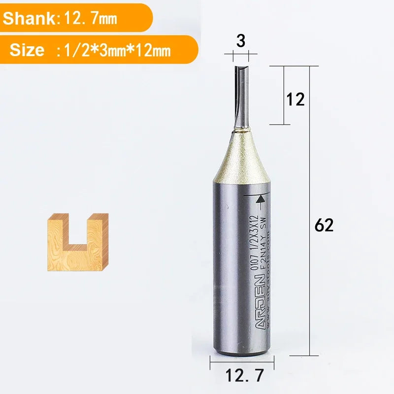 Double-edge Straight End Mill Cutter BL-TL651