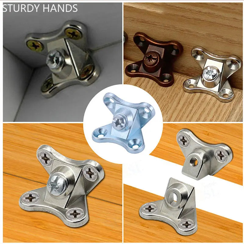 10 PCS Thickened Zinc Alloy Angle Bracket BL-TL346