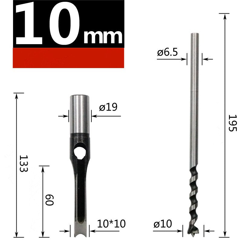 6-30mm Square Hole Drill and Bracket BL-TL26