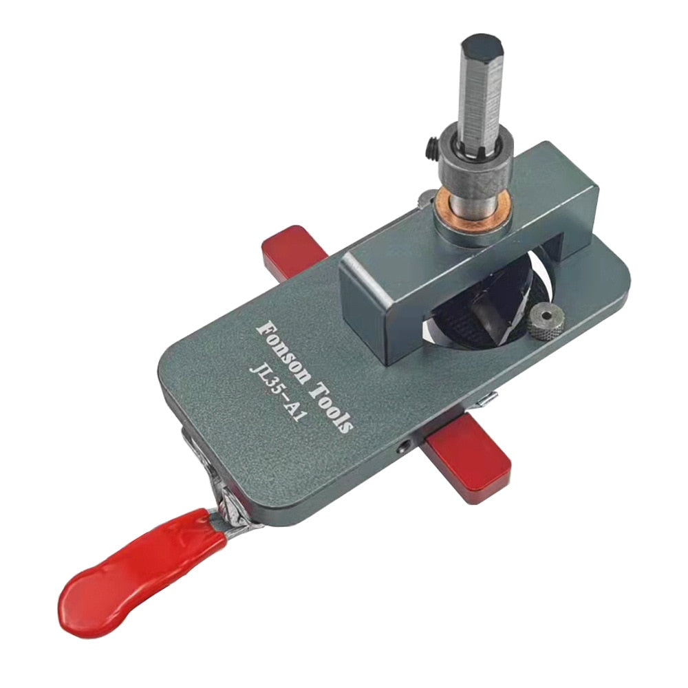 Concealed Hinge Jig 26mm/35mm Hinge Boring Bit Woodworking Drilling Guide Locator BL-TL11