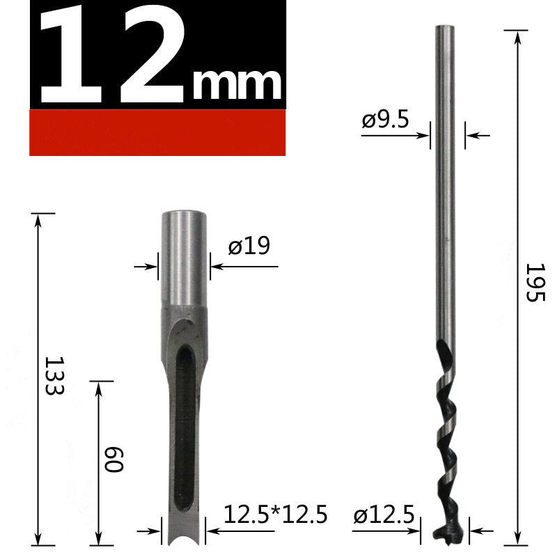 6-30mm Square Hole Drill and Bracket BL-TL26