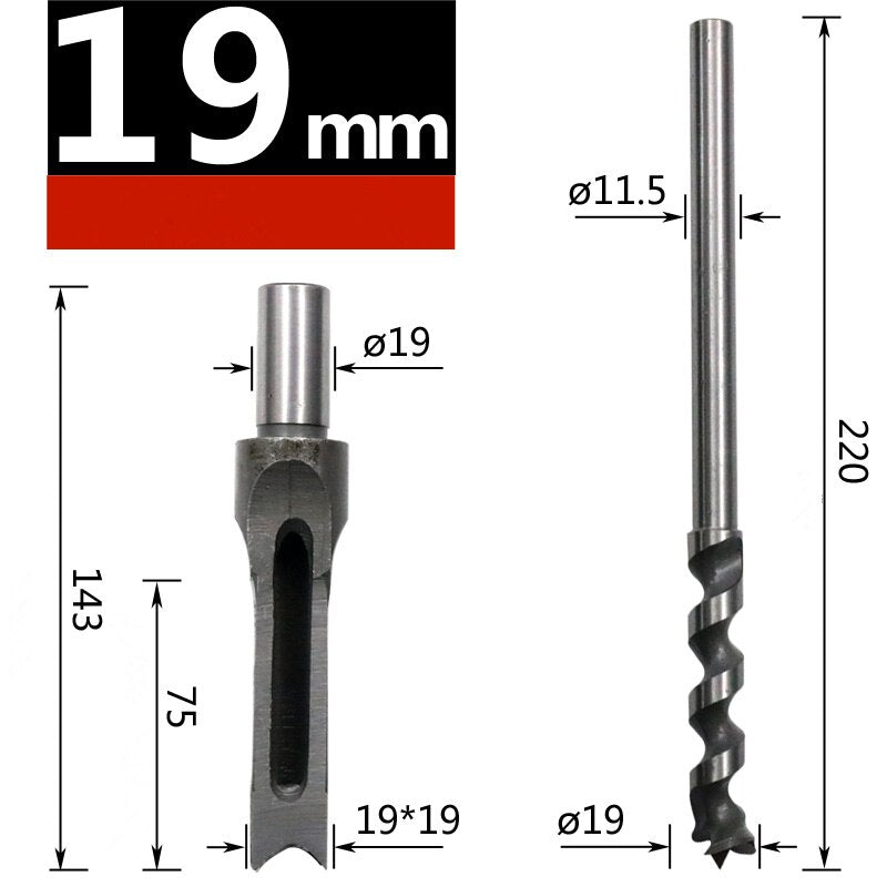 6-30mm Square Hole Drill and Bracket BL-TL26