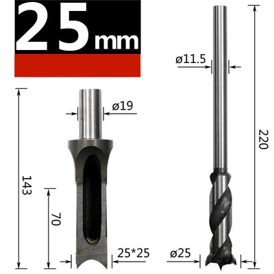 6-30mm Square Hole Drill and Bracket BL-TL26