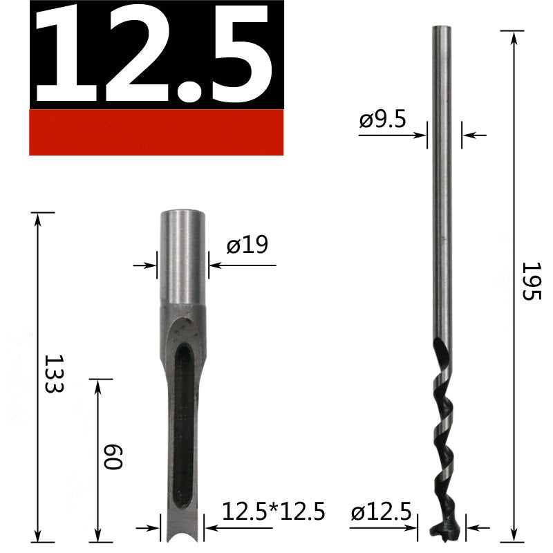 6-30mm Square Hole Drill and Bracket BL-TL26