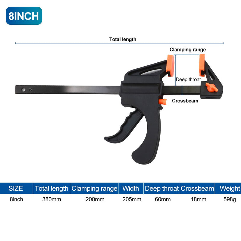 6/8/10/12/18/24/30 Inch Work Bar F Clamp BL-TL38