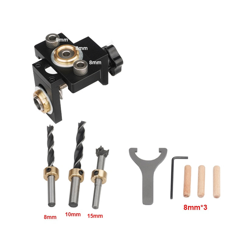 6/8/10/12/15mm Drill Bit Drilling Guide Locator Puncher BL-TL12