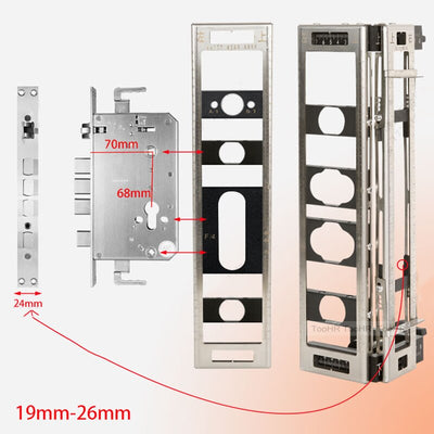 Wooden Door Keyhole Slotter Kit BL-TL52