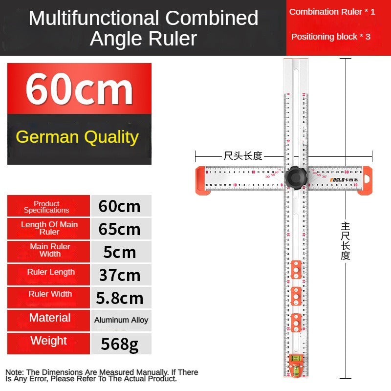 24-inch Adjustable T-square